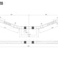 Drag Bar Handlebar for Harley-Davidson : MA028B